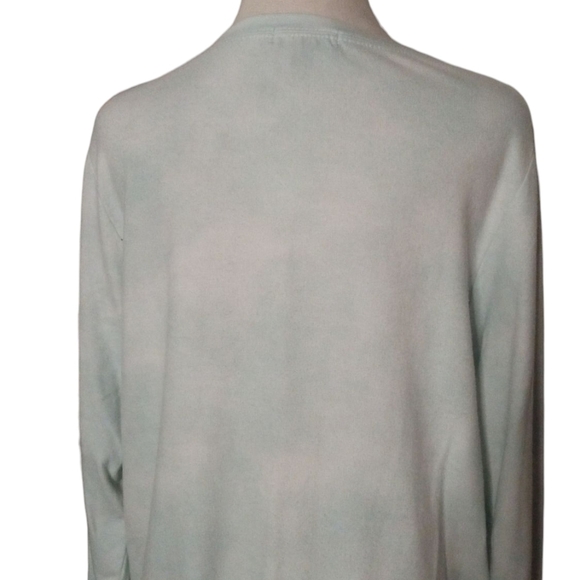 Nordstrom Wild Fox Heartfelt Tye Dye Relaxed Fit Crew Neck Sweater Size Medium - Picture 7 of 9